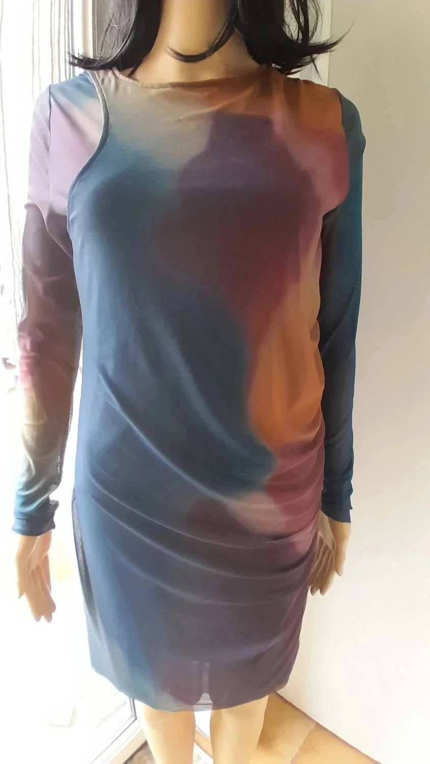 Vestido de manga larga, talla S, Marca H&H – photo 2